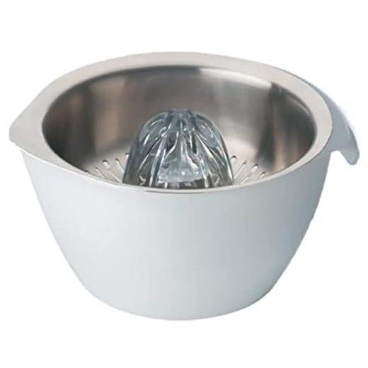 Kenwood Citrus Juicer Chef AT312 Accesorio Exprimidor Compatible Con Robots De Cocina Kenwood Chef Y Major, 0.6 Litros, Acero Inoxidable, Plateado/Blanco