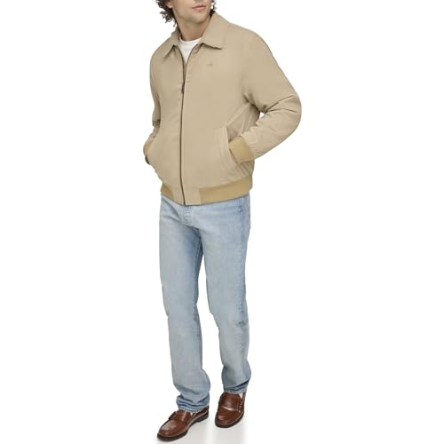 Image of Dockers Men's Microtwill Golf Bomber Jacket