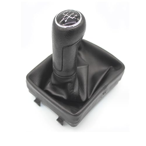 LHD Pomello Cambio Leva Leva Cambio Cuffia Cuffia compatibile con VW Polo 9N 9N2 GTI 2002-2009
