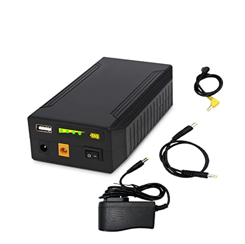 Pack de batteries de grande capacité 12V 9V 5V avec chargeur secteur inclus