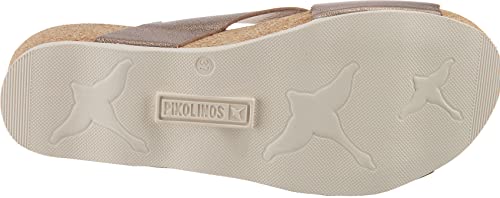 Pikolinos Leather Flat Sandals Mahon W9E - Size 10.5-11 #TOP5