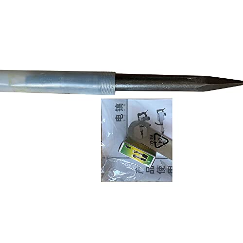 1500W Abbruchhammer 30J Schlagkraft 1700r/min inkl. Spitz- und Flachmeißel und Transportbox – Bild 8