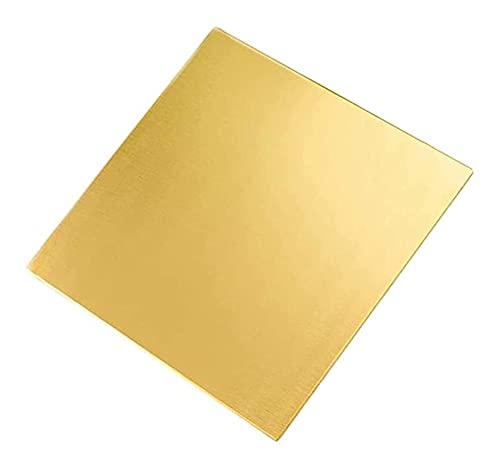 Feuille de laiton épais de qualité supérieure pour gravure et finitions d'art