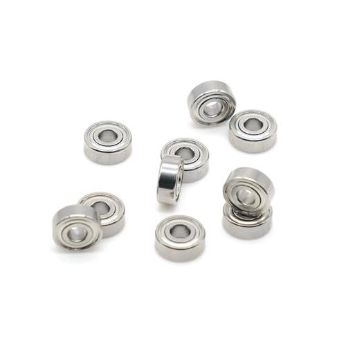 Rodamiento de bolas MR83 3x8x3mm de acero miniatura 10 uds