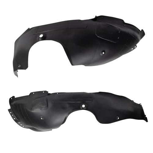 Image of TRQ Front Inner Fender Liner Set Compatible with 2018-2021 Hyundai Kona HY1248176 HY1249176