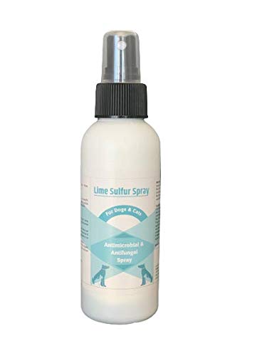 Lime Sulfur Spray - Pet Care and Veterinary Treatment Against Ringworm, Mange, Lice