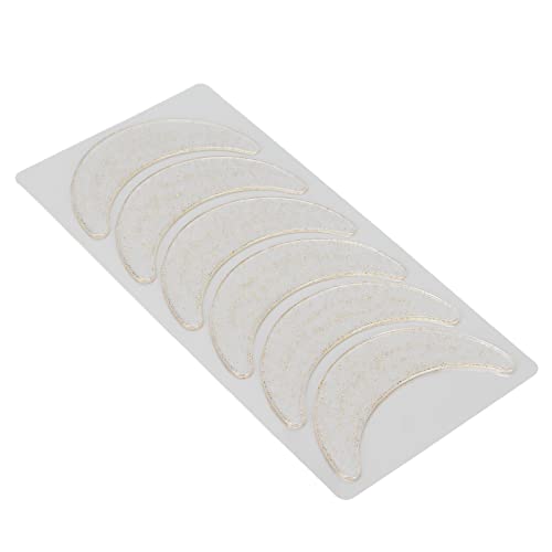 Almofada de rugas para os olhos, adesivo de silicone portátil para rugas nos olhos, 6 peças, profiss
