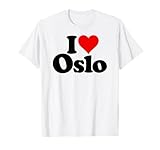 I HEART LOVE OSLO NORWAY TEES