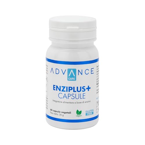 ENZIPLUS+ CAPSULE - Complemento alimenticio a base de enzimas digestivas
