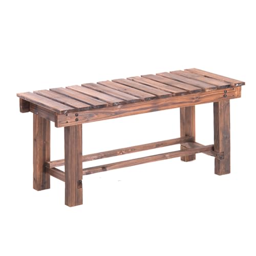 Banc de jardin en bois massif anticorrosion pour habiller votre porche
