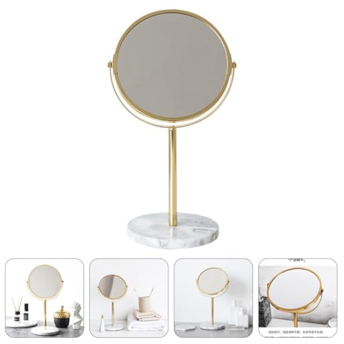 Miroir de maquillage portable haute réflectivité support pivotant