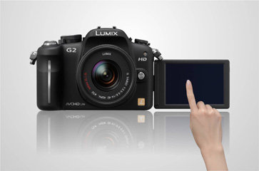 Panasonic Lumix DMC-G2 12.1MP Compact System Camera Kit - Black