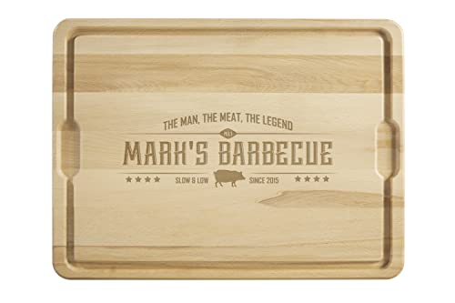 Comparison: What Kind Of Cutting Board Is Best For Meat 7 Personalization Universe Personalized Hardwood Cutting Board 'The Man, The Meat, The Legend' - Custom Engraved, Large Wooden Board - 15' X 21'