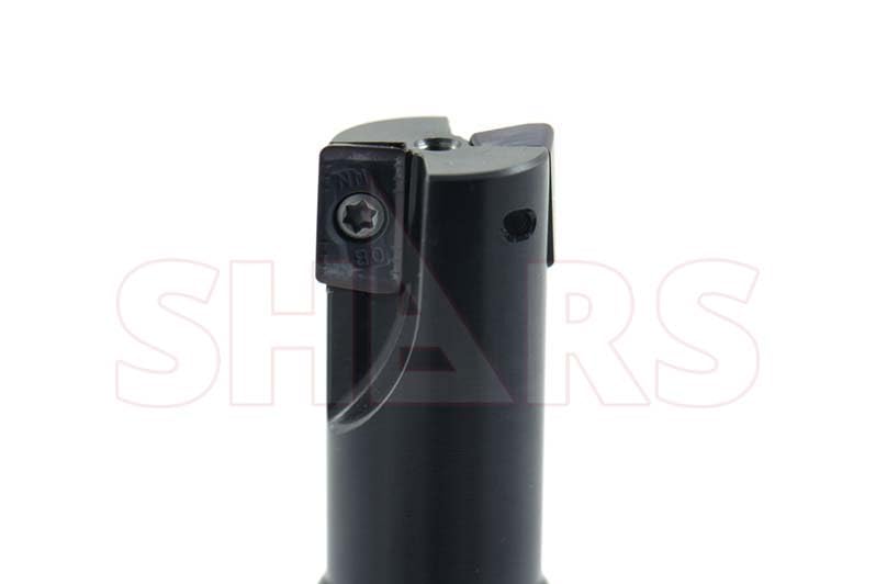 Image of Shars CNC 3 /4 inch 90 Degree Indexable End Mill + 2 PCS APKT 11T308 Carbide Inserts 404-2407+404-6540(2) New [6