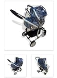 Hergestellt in Deutschland Regenverdeck 4 in 1 für Babyschale ,Kinderwagen, Sportwagen und Buggy