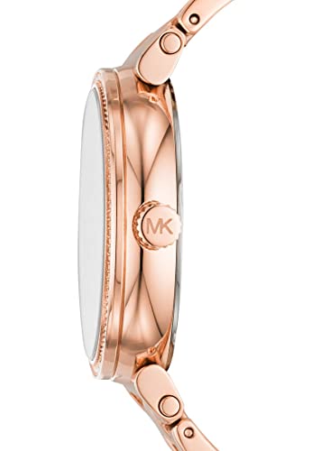 Michael Kors Watch for Women Sofie, 36mm case size, Three Hand movement, Stainless Steel strap