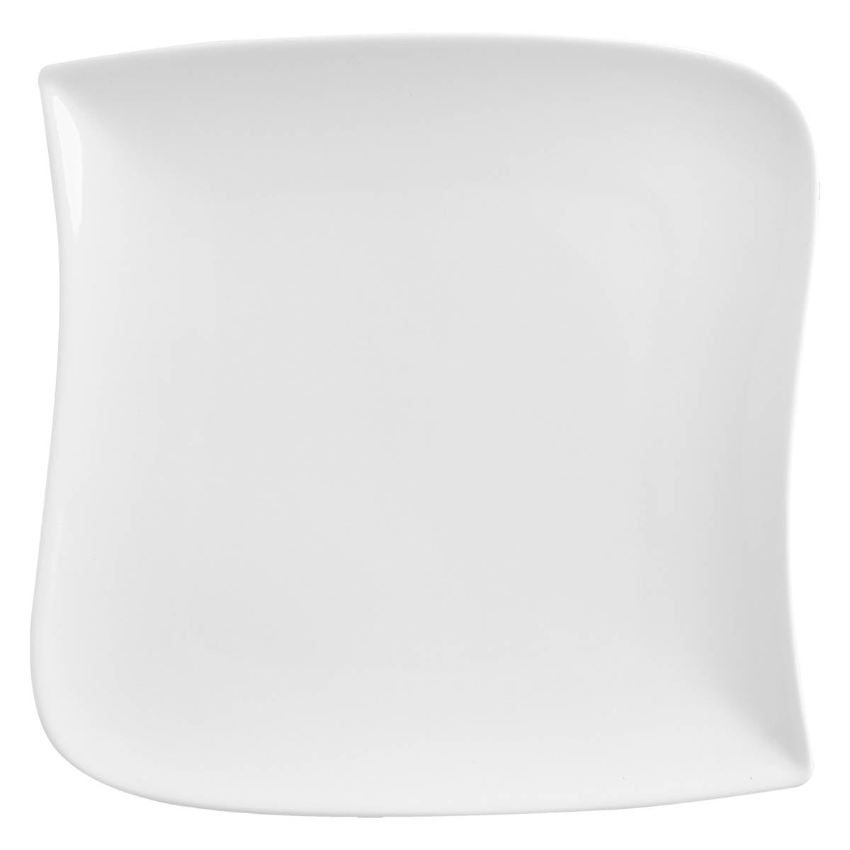 Secret de Gourmet - 6er-set viereckiger flacher teller welle 26x26cm