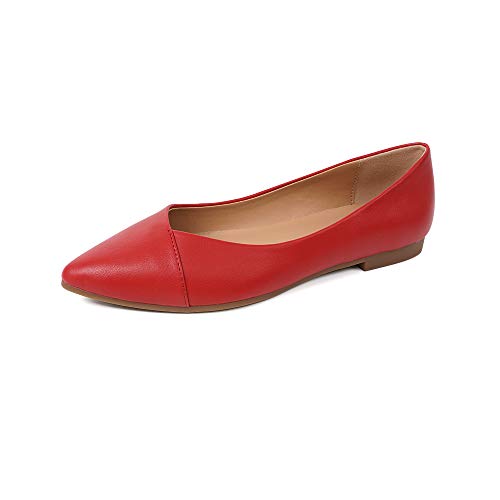 Image of FUNKYMONKEY Women's Classic Ballet Flats Casual Comfort Slip On Flats Shoes