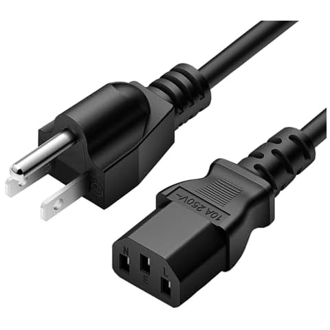 Power Cable Cord Compatible for ION Block Rocker, ION Pathfinder, ION Tailgater Bluetooth Speaker, Job Rocker, Guitar Amp, Explorer Portable Speaker System, 3 Prong Power Cable -6FT Cover