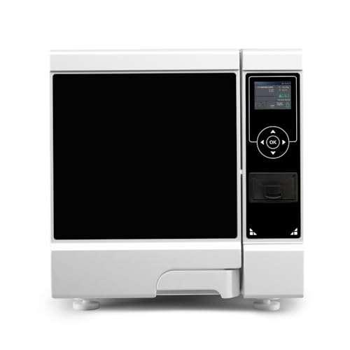 8L Class B Autoclave Sterilizer | Touch Screen, Vacuum Drying & USB | Lab-Grade Steam Sterilizer for High-Pressure Sterilization