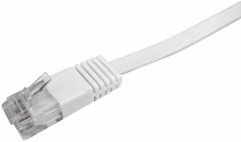 Nexhi Ultra Flat UTP-1800-25W CAT6 Patch Cables, 25, White