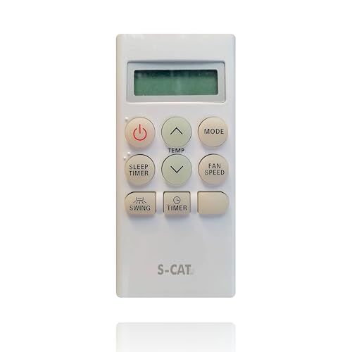Image of S-CAT Compatible of LG AC Remote Control AKB73756203 Model 114 (No Backlight) Suitable for 1 1.5 2 Ton Split /Window AC (Match Old Remote Exactly, Contact Customer Care for Order)