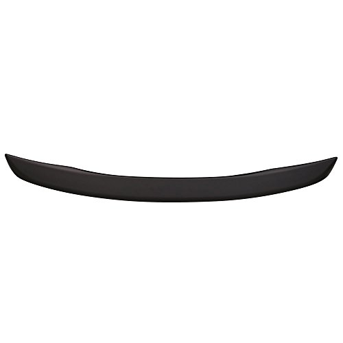 Trunk Spoiler Compatible With 2006-2007 Honda Accord, Factory Style Unpainted Black ABS Added On Rear Deck Lip Wing by IKON MOTORSPORTS