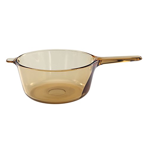 Corning Vision Amber 2.5L Covered Sauce Pan With Lid #TOP2