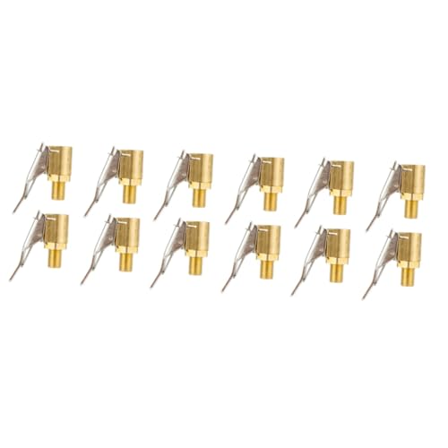 Bouchon de valve de pneu robuste en laiton SOLUSTRE avec clip de fixation durable