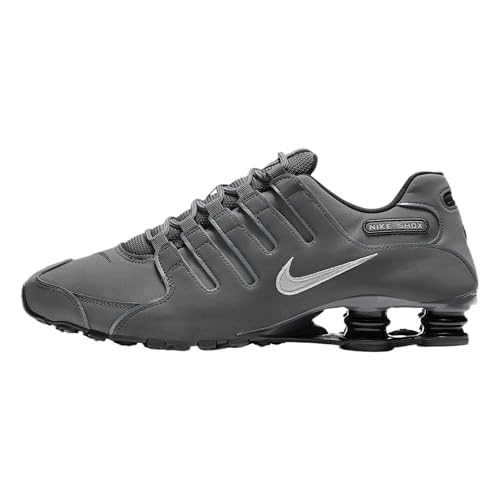 Nike Shox NZ Chaussures de course pour homme, (Gris foncé/anthracite/noir/fer métallique.), 40.5 EU