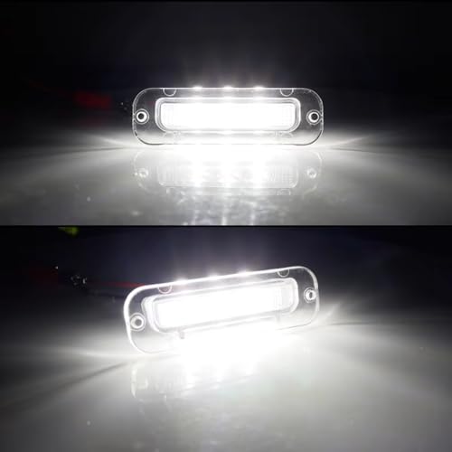 Luces de matrícula para Benz G55 AMG 2003-2011 conjunto de iluminación trasera 4