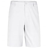 adidas Golf Men's Flat Front Shorts, White/Light Onix, 42-Inch