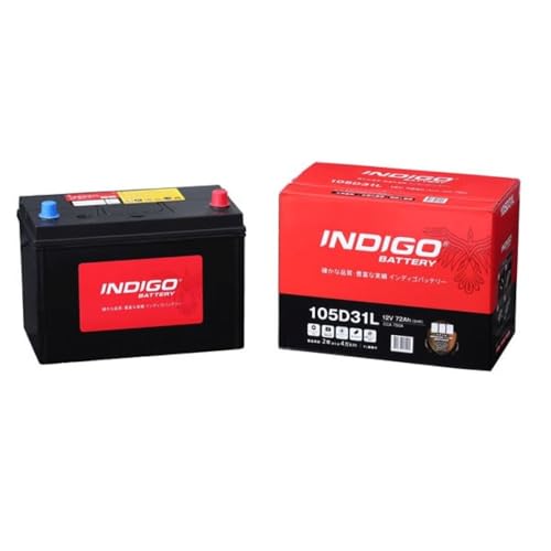 インディゴ バッテリー パジェロ V98W 4WD･ロング 対応 105D31L