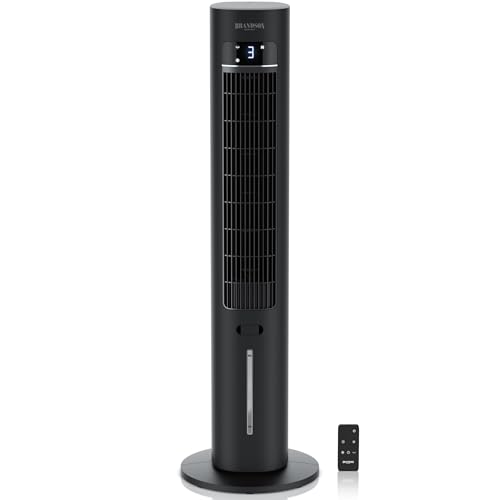 Brandson - Turmventilator mit Wasserkühlung 5 in 1 - Display -...