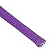 QUARKZMAN Erweiterbares Geflecht, 9/16-Zoll 25ft Kabelhülle, Lila