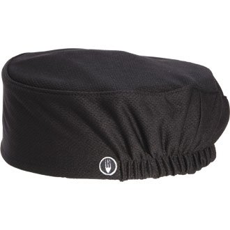 Chef Works Total Vent (keep your head cool in the kitchen) Beanie Black - Great for increasing hygiene levels in your kitchen