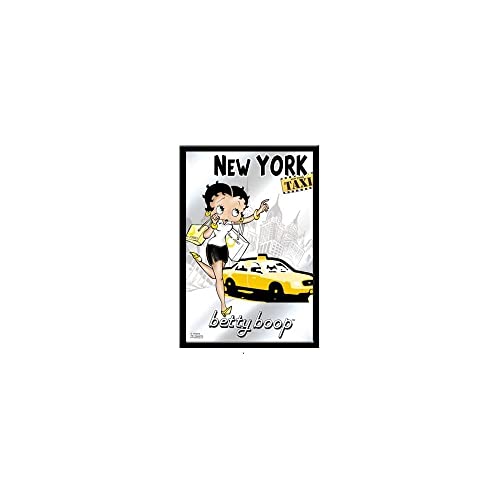 Betty Boop - Miroir New York Taxi