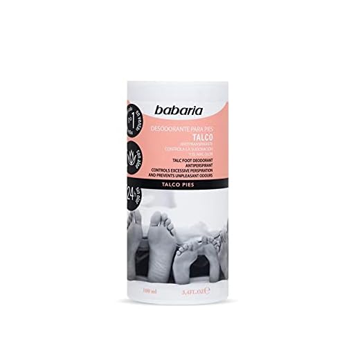 Babaria Pies Desodorante en Talco para Pies - 100 gr