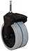 Jacob Holtz 405-2XPU-10-WB 4" X-Caster, thermo polyurethane caster dual wheel with brake (set of 4)
