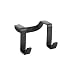 Produktbild METALTEX ITALIA S.P.A. Doppelhaken GANCHO Doble Origin Lava, Detailed in The Description, schwarz, 6 x 4 x 4 cm