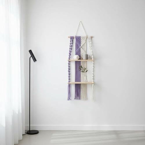 Rangement mural polyvalent en coton pour optimiser les petits murs