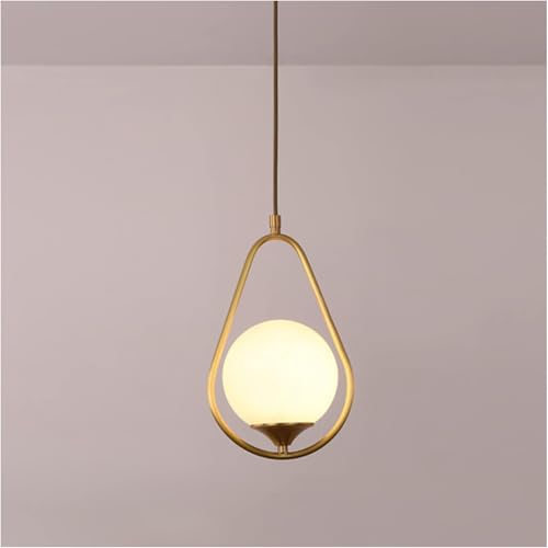 Lustre tête art unique luminaire de décoration pour café et canapé