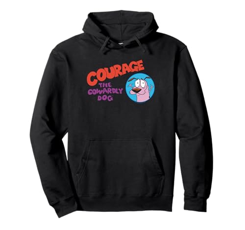 Courage the Cowardly Dog Logo Pullover Hoodie