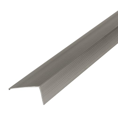 M-D Building Products 25744 2-3/4 in. x 1-1/2 in. x 36 in. Satin Nickel Aluminum Sill Nosing