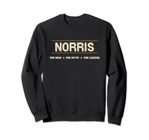 Photo de NORRIS the Man the Myth the LEGEND | Men Boys Name - Funny Sweatshirt