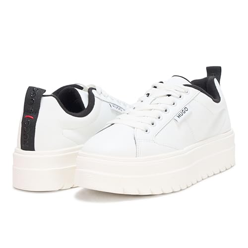HUGO Women's Lyssa Platform Low Profile Sneaker3