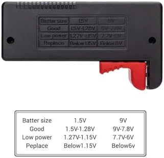 Alkatronik BT-168 PRO Pil Test Cihazı AA AAA C D 9V 18650 16340 14500 10440 1.2V 1.5V 3V 3.7V 4.8V Dijital Ölç - Görsel 2