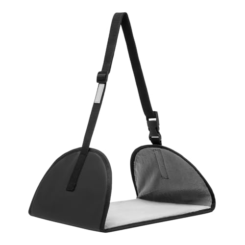 Hammac para pies de avión | Reposapiés de viaje largo con longitud ajustable,Soporte para patas de oficina reposapiés para oficina en casa tren trabajo pausa almuerzo