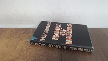 Hardcover Ivor Brown's Book of Words Book