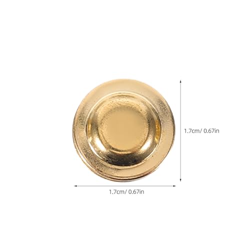 40 pinces magnétiques rondes pour porte-noms et badges